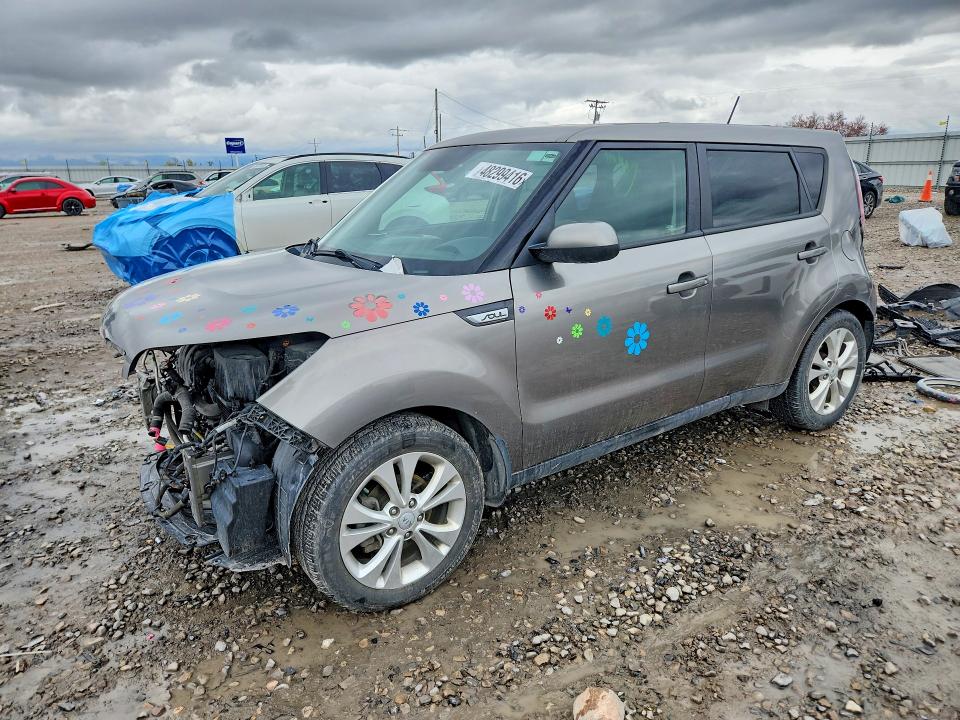 2015 Kia Soul მანქანა იყიდება აუქციონზე, vin: KNDJP3A52F7114500, აუქციონის ნომერი: 48299416