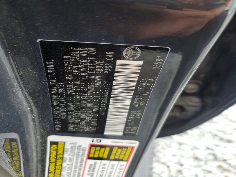 51832386 :رقم المزاد ، 4T1DAACK0SU062121 vin ، 2025 Toyota Camry مزاد بيع