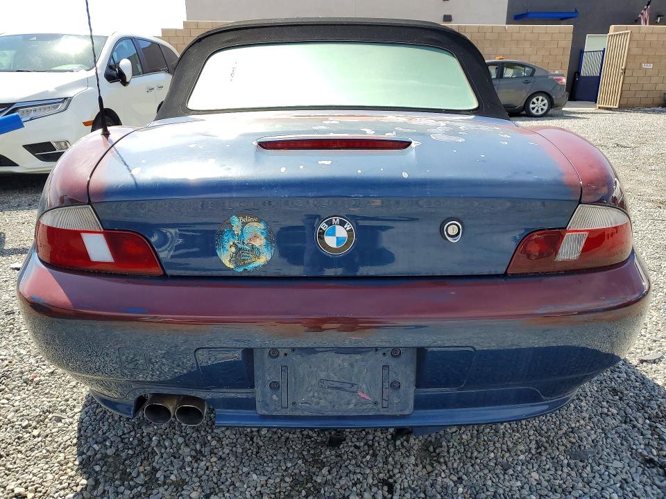 2002 Bmw Z3 მანქანა იყიდება აუქციონზე, vin: 4USCN33492LK51254, აუქციონის ნომერი: 50027286