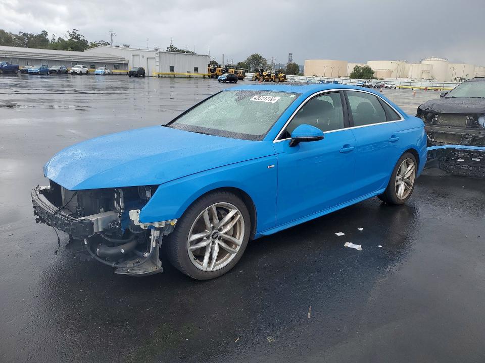 Продажа на аукционе авто 2022 Audi A4, vin: WAUEAAF45NN014955, номер лота: 49311716