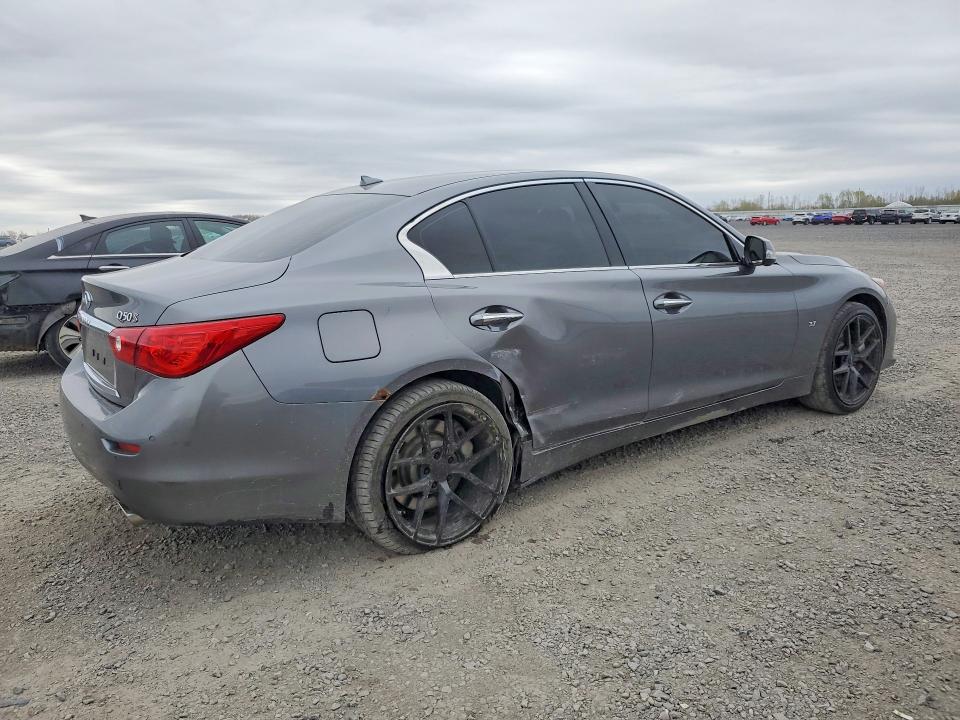 2014 Infiniti Q50 მანქანა იყიდება აუქციონზე, vin: JN1BV7AR0EM707134, აუქციონის ნომერი: 51653536