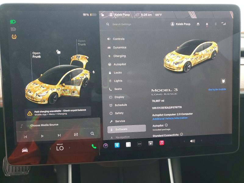 Продажа на аукционе авто 2018 Tesla Model 3, vin: 5YJ3E1EA2JF076778, номер лота: 49181276