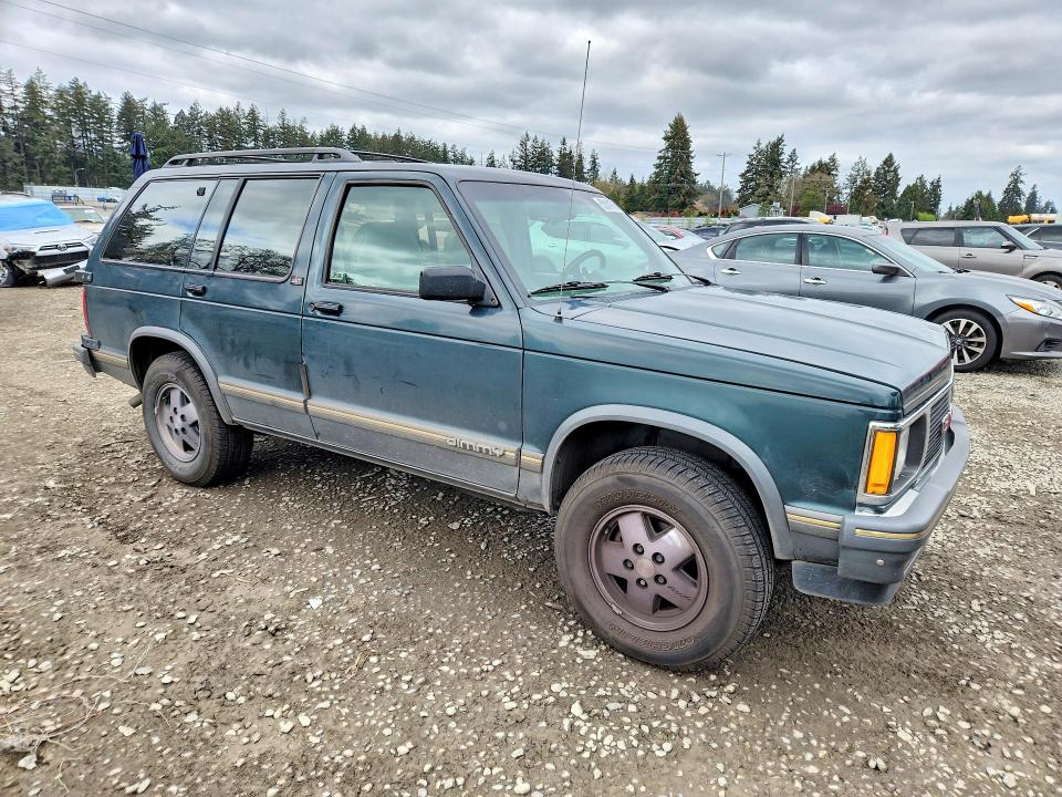50141766 :رقم المزاد ، 1GKDT13W9P2520425 vin ، 1993 Gmc S15 مزاد بيع