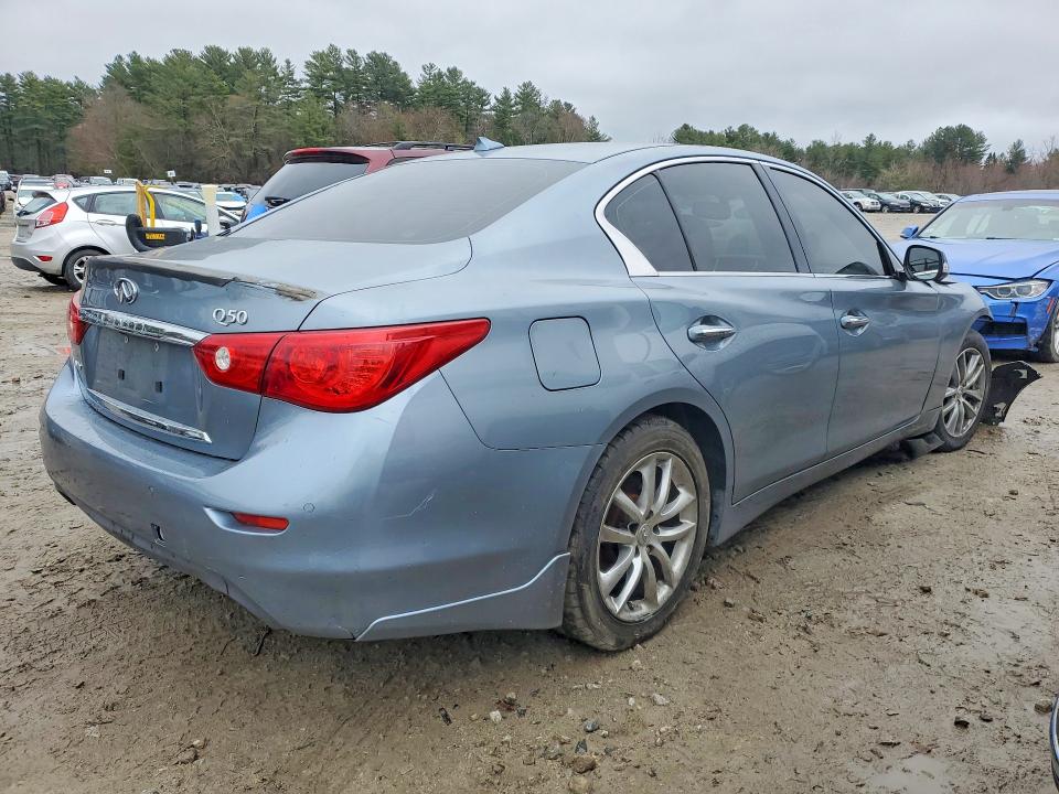 Продажа на аукционе авто 2014 Infiniti Q50, vin: JN1BV7AR4EM684442, номер лота: 48311526