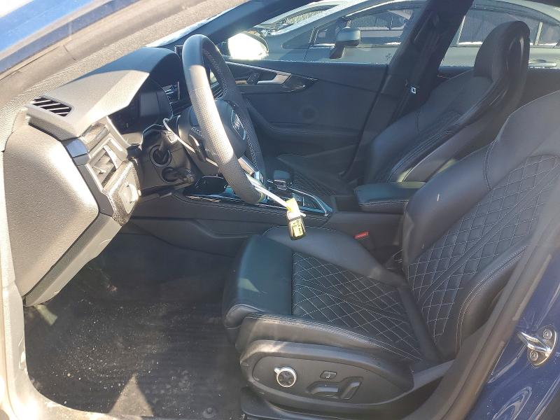 2025 Audi S5 მანქანა იყიდება აუქციონზე, vin: WAUB4CF54SA012485, აუქციონის ნომერი: 48817716
