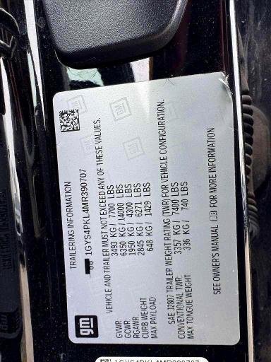 Aukcja sprzedaży 2021 Cadillac Escalade, vin: 1GYS4PKL4MR390707, numer aukcji: 51720856