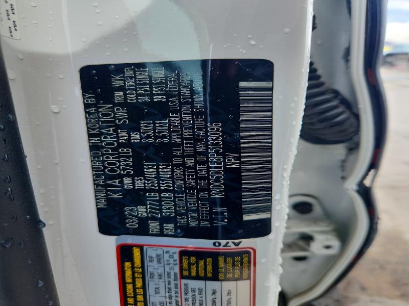 Aukcja sprzedaży 2023 Kia Ev6, vin: KNDC5DLE8P5133096, numer aukcji: 51774116