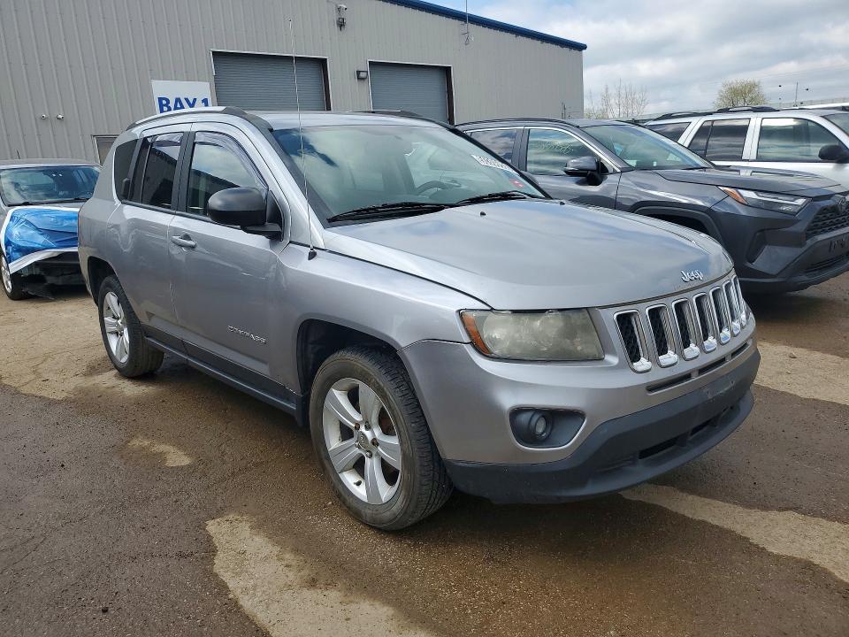 2016 Jeep Compass მანქანა იყიდება აუქციონზე, vin: 1C4NJCBA8GD512599, აუქციონის ნომერი: 50306936