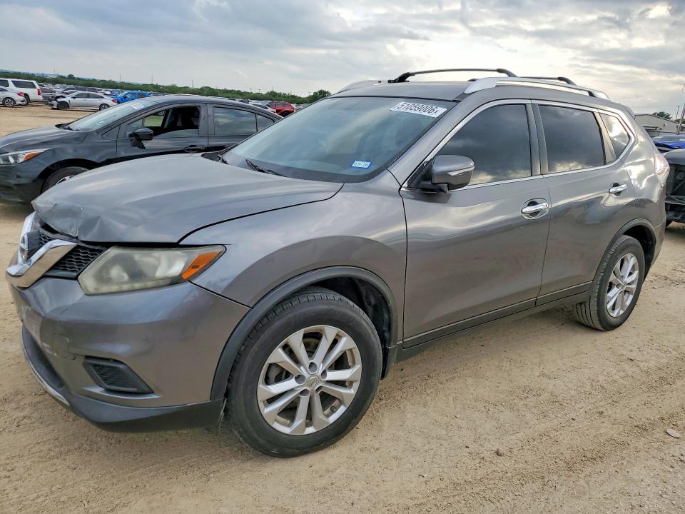 Продажа на аукционе авто 2015 Nissan Rogue, vin: KNMAT2MT4FP523498, номер лота: 51059006