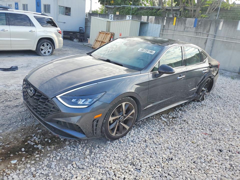 2021 Hyundai Sonata მანქანა იყიდება აუქციონზე, vin: 5NPEJ4J22MH084583, აუქციონის ნომერი: 50729196