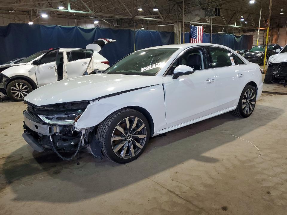 2021 Audi A4 მანქანა იყიდება აუქციონზე, vin: WAUABAF45MN007529, აუქციონის ნომერი: 50332016