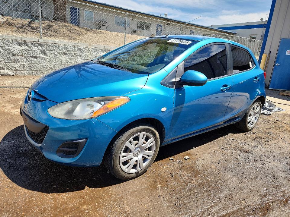 2012 Mazda Mazda2 მანქანა იყიდება აუქციონზე, vin: JM1DE1KY3C0144688, აუქციონის ნომერი: 51199056
