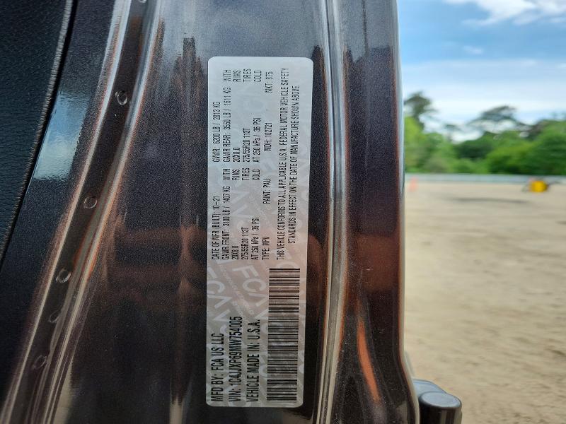 2021 Jeep Wrangler Unlimited მანქანა იყიდება აუქციონზე, vin: 1C4JJXP69MW754005, აუქციონის ნომერი: 49961036