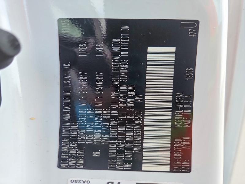 Aukcja sprzedaży 2026 Toyota Corolla Cross Hybrid, vin: 7MUFBABG3TV098503, numer aukcji: 48894816
