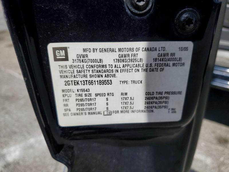 Продаж на аукціоні авто 2006 Gmc New Sierra, vin: 2GTEK13T661189553, номер лоту: 51168326