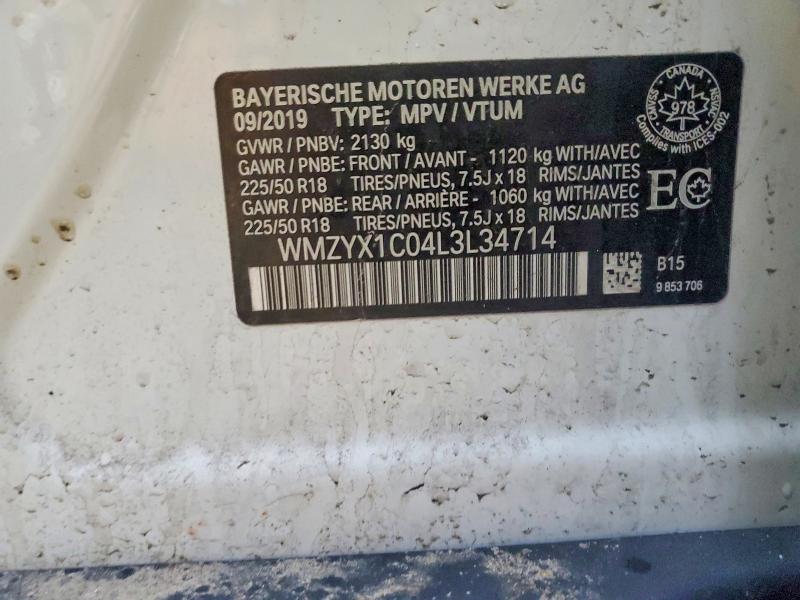 Aukcja sprzedaży 2020 Mini Cooper, vin: WMZYX1C04L3L34714, numer aukcji: 51411056