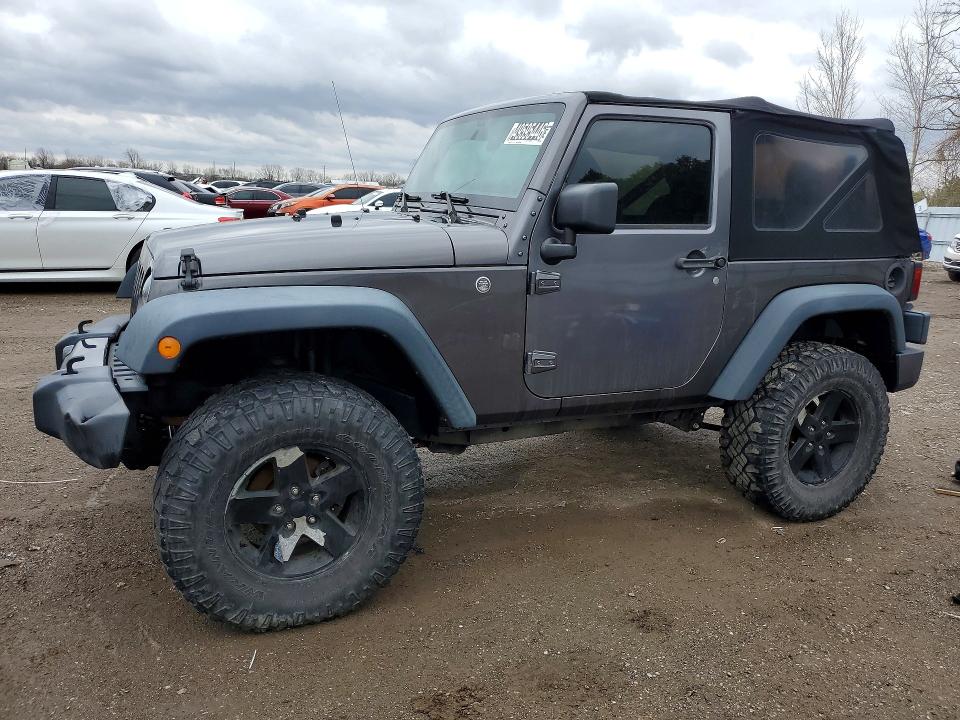 Продаж на аукціоні авто 2016 Jeep Wrangler, vin: 1C4AJWAG8GL261658, номер лоту: 49595446