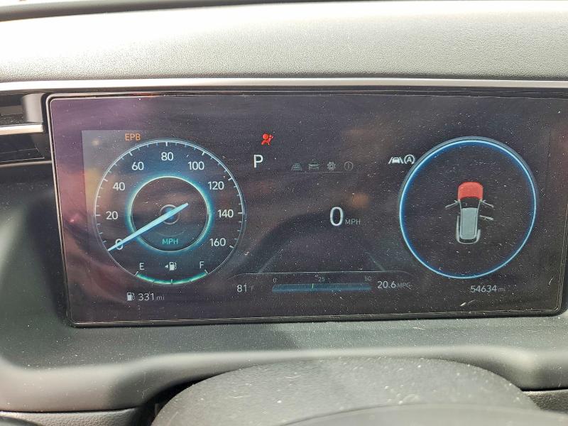 2022 Hyundai Tucson მანქანა იყიდება აუქციონზე, vin: 5NMJFCAEXNH068327, აუქციონის ნომერი: 50832916