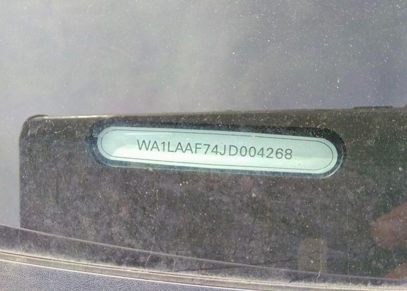 Aukcja sprzedaży 2018 Audi Q7, vin: WA1LAAF74JD004268, numer aukcji: 50138616