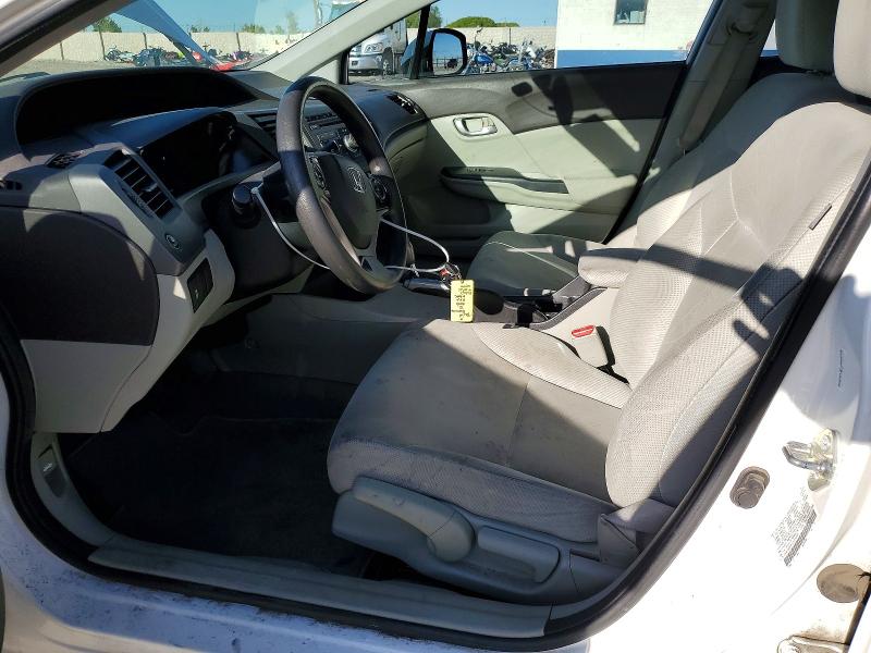 51339226 :رقم المزاد ، 2HGFB2F51CH570531 vin ، 2012 Honda Civic مزاد بيع