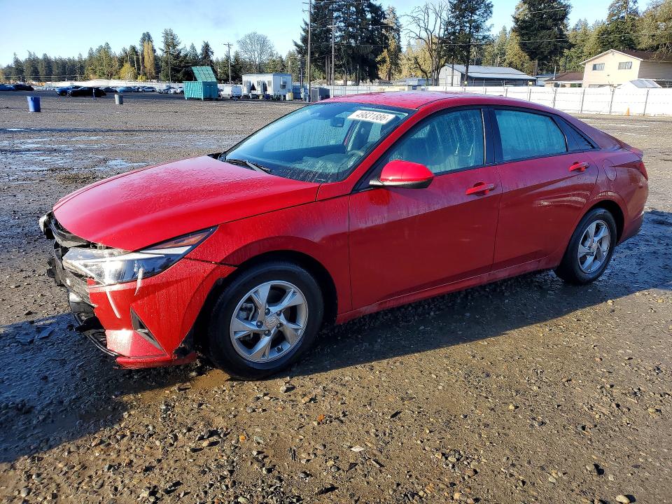 2021 Hyundai Elantra მანქანა იყიდება აუქციონზე, vin: KMHLL4AG8MU198084, აუქციონის ნომერი: 49831886