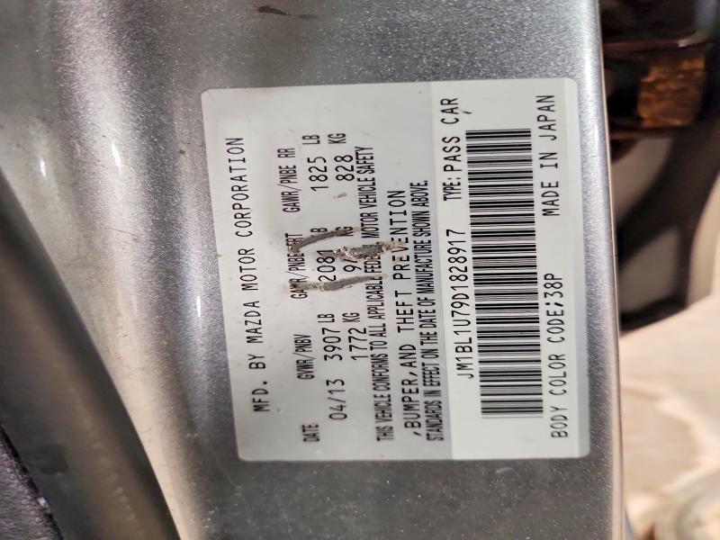 51704576 :رقم المزاد ، JM1BL1U79D1828917 vin ، 2013 Mazda 3 مزاد بيع