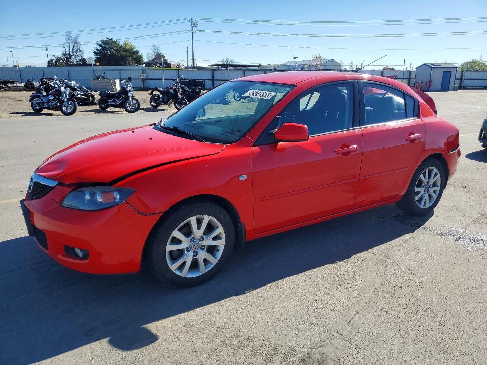 Продажа на аукционе авто 2008 Mazda 3, vin: JM1BK32FX81778527, номер лота: 48864036