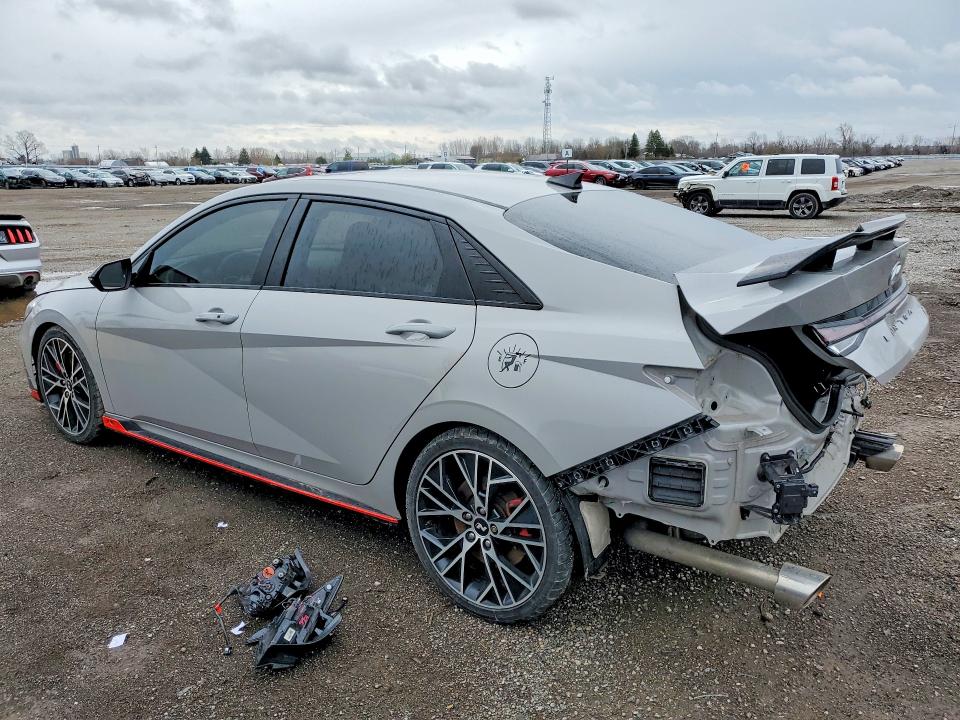 48741296 :رقم المزاد ، KMHLW4AK5NU008822 vin ، 2022 Hyundai Elantra N مزاد بيع