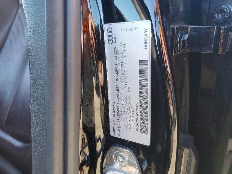 Продажа на аукционе авто 2016 Audi A3, vin: WAUA7GFF4G1032732, номер лота: 50327816