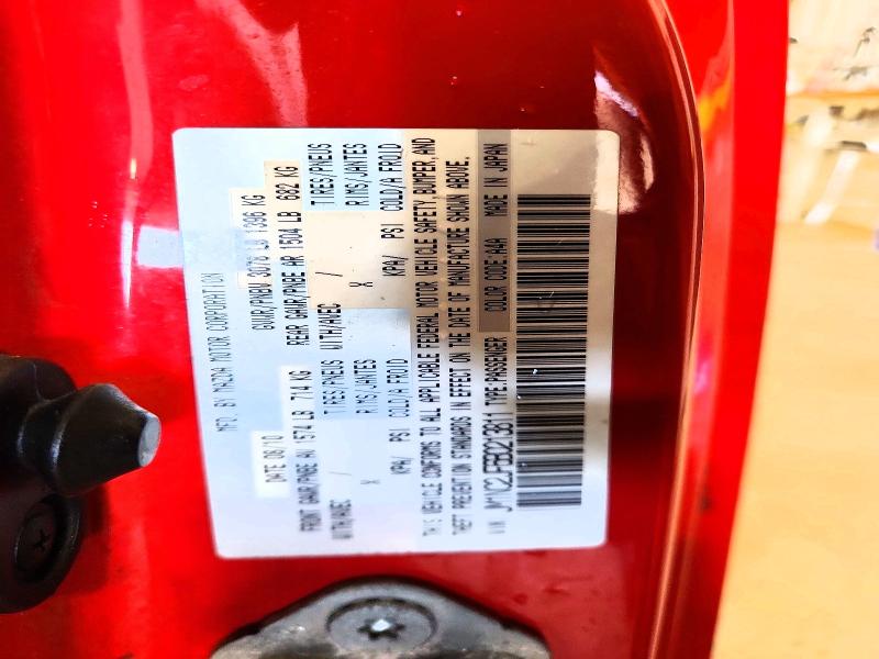 49756476 :رقم المزاد ، JM1NC2JF6B0213811 vin ، 2011 Mazda Mx-5 Miata مزاد بيع