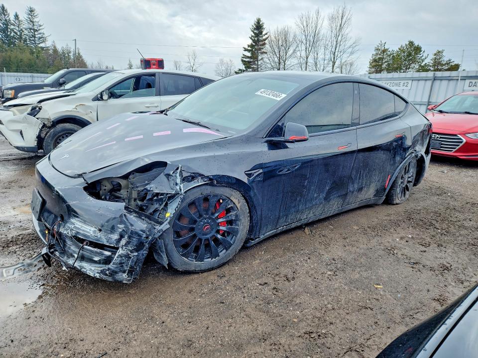 Aukcja sprzedaży 2022 Tesla Model Y, vin: 7SAYGDEF5NF379611, numer aukcji: 49132466
