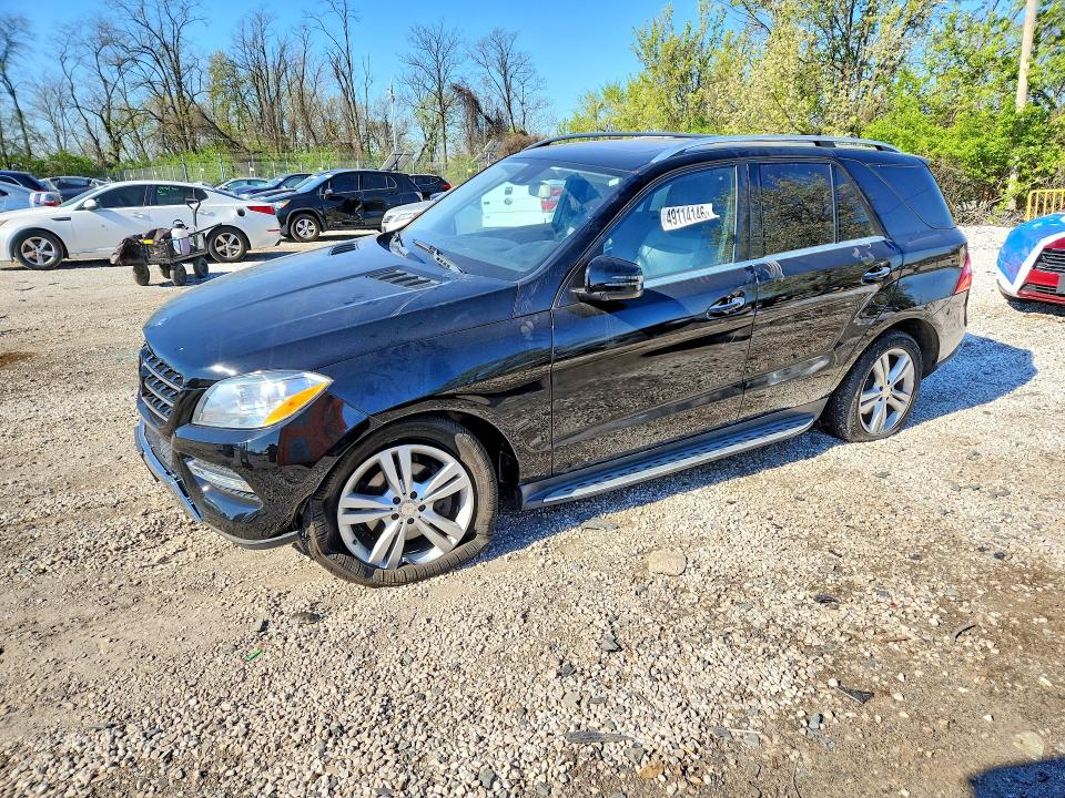 49114146 :رقم المزاد ، 4JGDA5HB4EA360130 vin ، 2014 Mercedes-benz Ml مزاد بيع