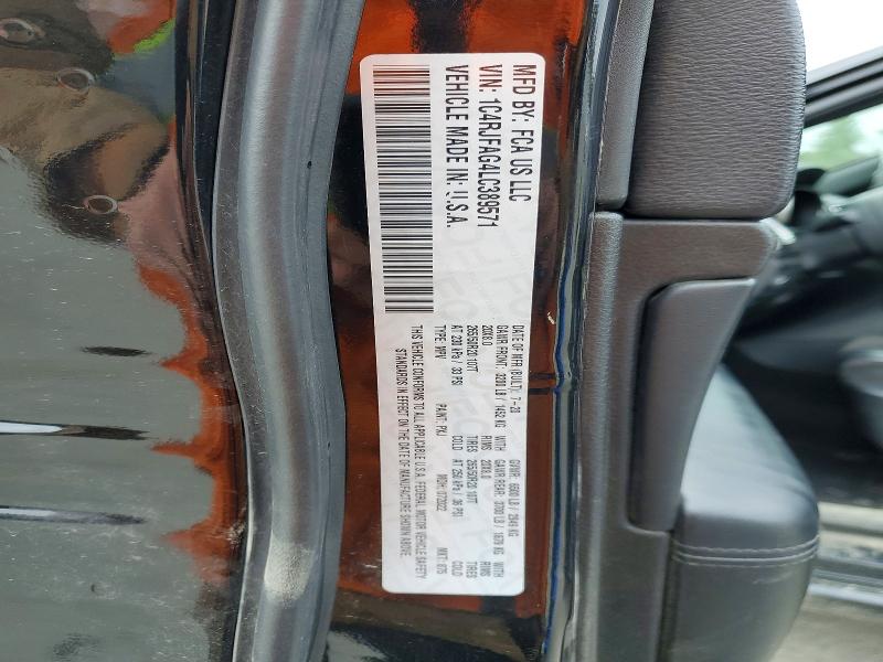 2020 Jeep Grand Cherokee მანქანა იყიდება აუქციონზე, vin: 1C4RJFAG4LC389571, აუქციონის ნომერი: 50889646