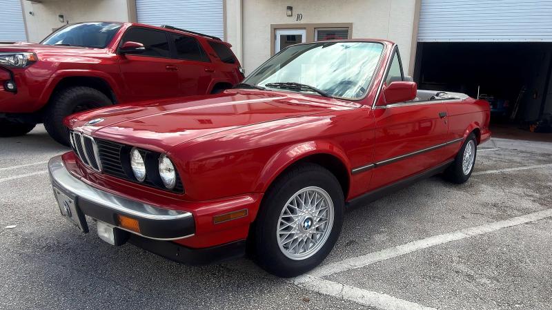 1987 Bmw 325 მანქანა იყიდება აუქციონზე, vin: WBABB2305H1942185, აუქციონის ნომერი: 50957126