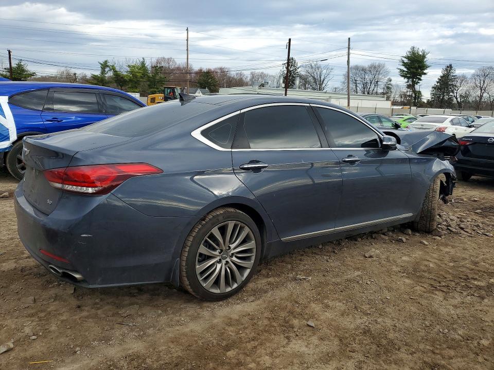 48020796 :رقم المزاد ، KMHGN4JF0HU210138 vin ، 2017 Genesis G80 مزاد بيع