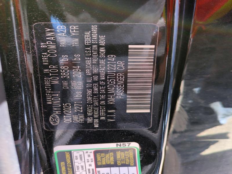 Aukcja sprzedaży 2026 Hyundai Elantra, vin: KMHLM4DG5TU122149, numer aukcji: 50573816