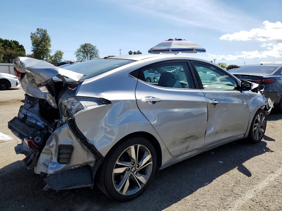 2016 Hyundai Elantra მანქანა იყიდება აუქციონზე, vin: 5NPDH4AE9GH676651, აუქციონის ნომერი: 50196426