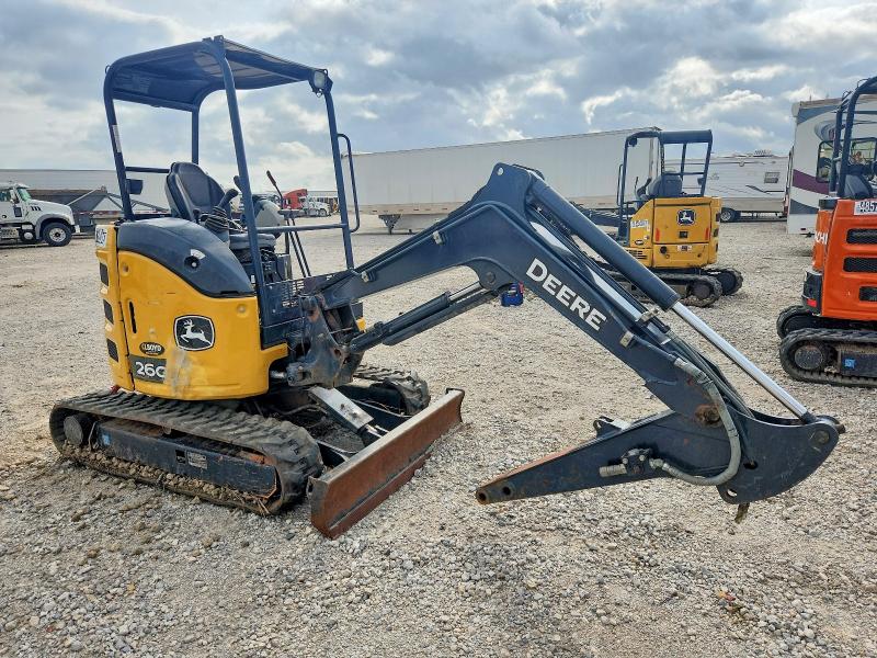 48575906 :رقم المزاد ، 1FF026GXLMK266547 vin ، 2021 John Deere 26g مزاد بيع