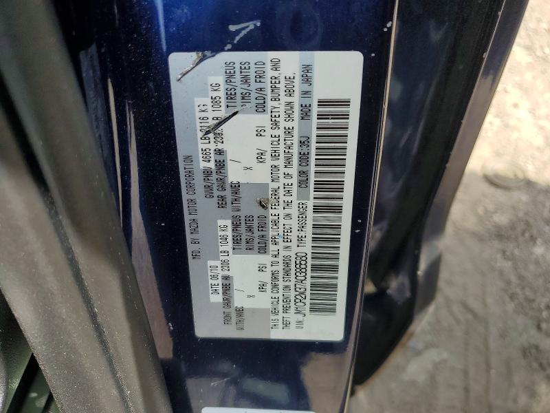 Продаж на аукціоні авто 2010 Mazda 5, vin: JM1CR2W37A0386580, номер лоту: 50077386