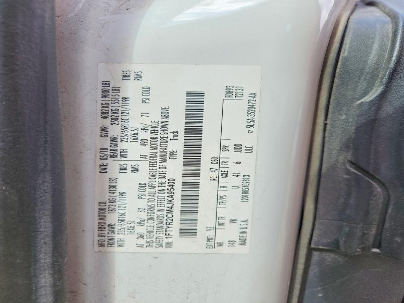 Продажа на аукционе авто 2018 Ford Transit, vin: 1FTYR2CM4JKA95400, номер лота: 51765926