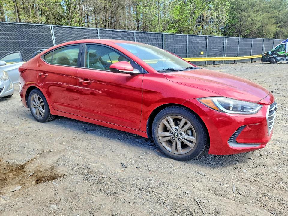 49095096 :رقم المزاد ، 5NPD84LFXHH075949 vin ، 2017 Hyundai Elantra مزاد بيع