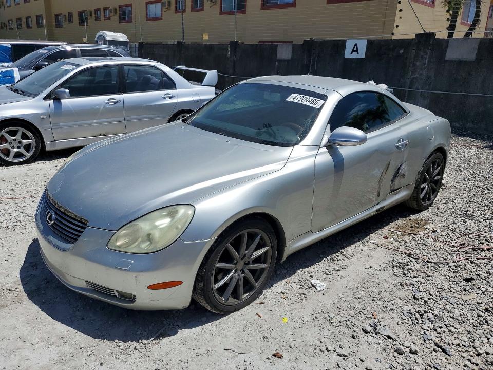 Aukcja sprzedaży 2002 Lexus Sc 430, vin: JTHFN48Y120007019, numer aukcji: 47909486
