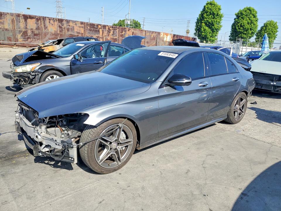 51693646 :رقم المزاد ، 55SWF6EB4KU294298 vin ، 2019 Mercedes-benz C مزاد بيع