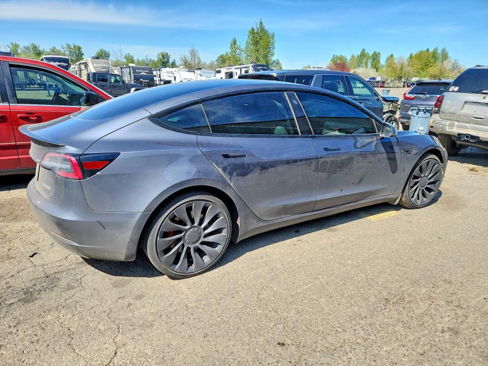 48940566 :رقم المزاد ، 5YJ3E1EC7PF396320 vin ، 2023 Tesla Model 3 مزاد بيع