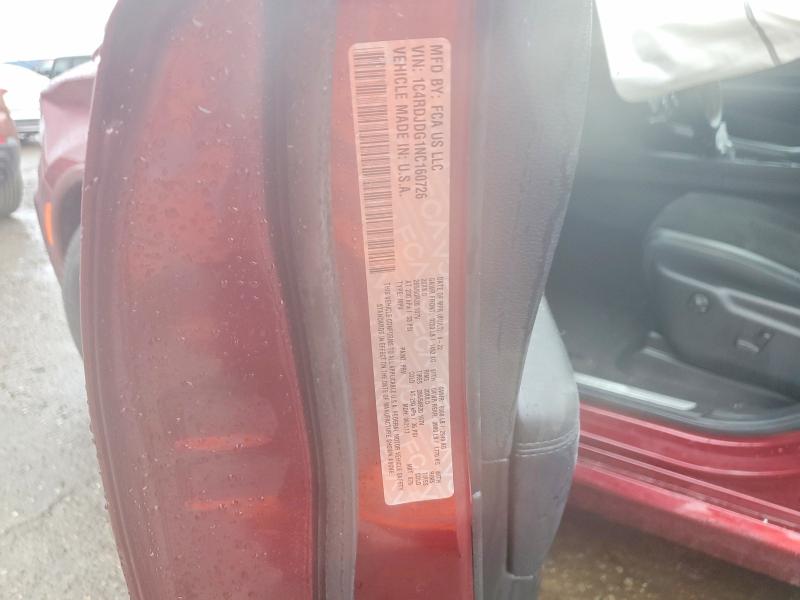 Продаж на аукціоні авто 2022 Dodge Durango, vin: 1C4RDJDG1NC160726, номер лоту: 48208666