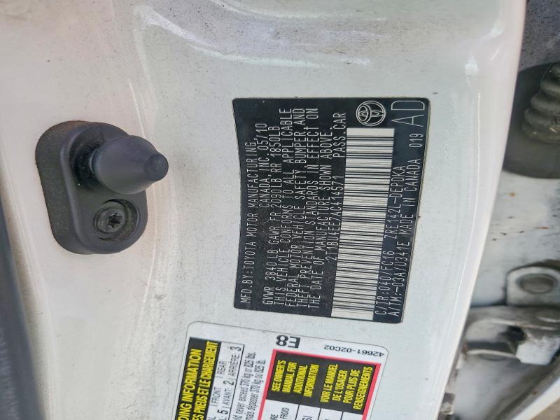 Продажа на аукционе авто 2010 Toyota Corolla, vin: 2T1BU4EE7AC414571, номер лота: 49188206