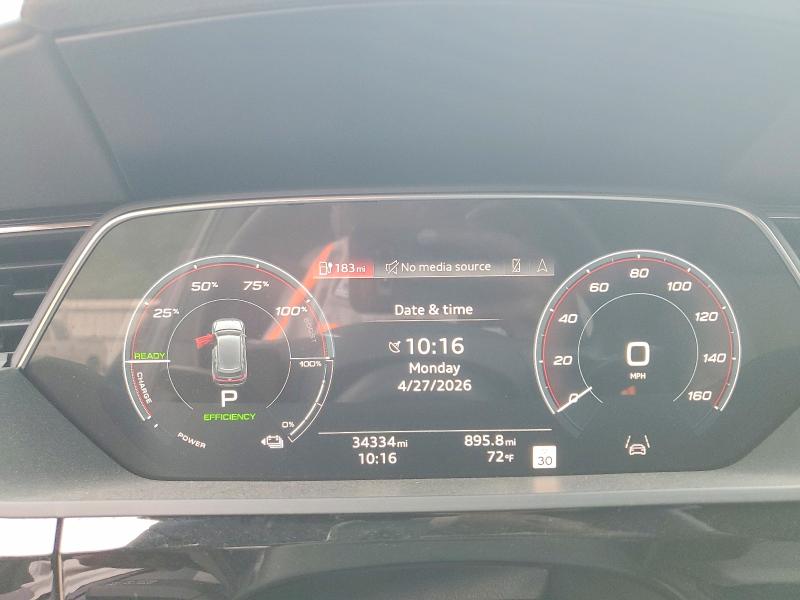 Aukcja sprzedaży 2024 Audi Q8 E-tron, vin: WA16AAGEXRB012389, numer aukcji: 50986696