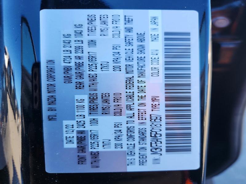 Aukcja sprzedaży 2023 Mazda Cx-5, vin: JM3KFBAM5P0181697, numer aukcji: 48731496