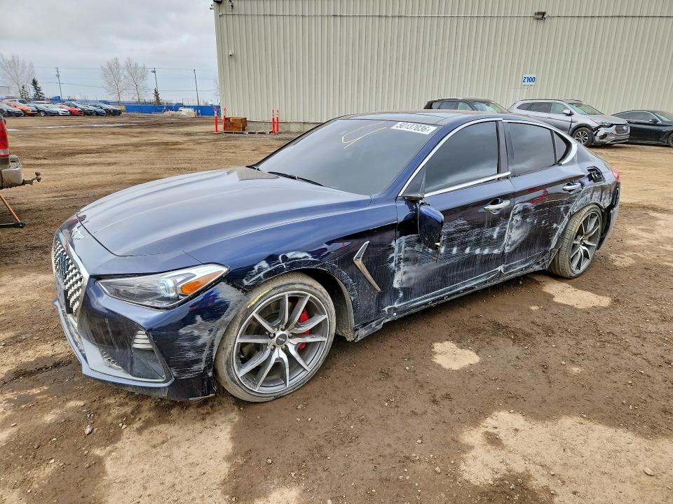 Продажа на аукционе авто 2021 Genesis G70, vin: KMTG54LE9MU073429, номер лота: 50137036