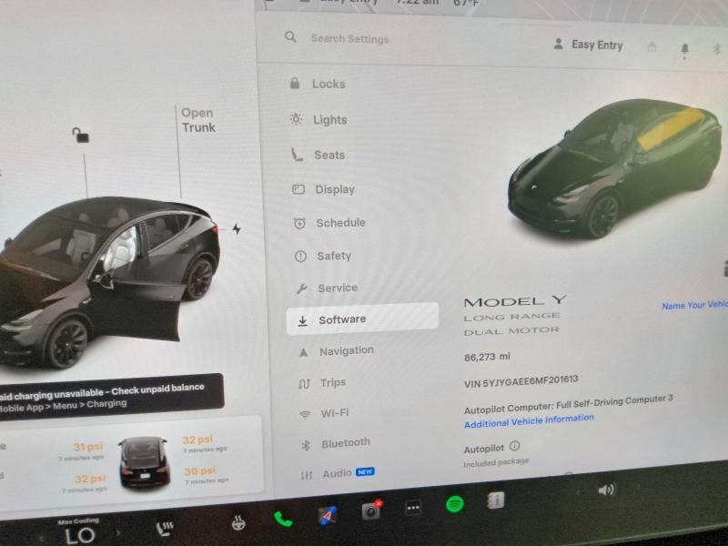47215856 :رقم المزاد ، 5YJYGAEE6MF201613 vin ، 2021 Tesla Model Y مزاد بيع